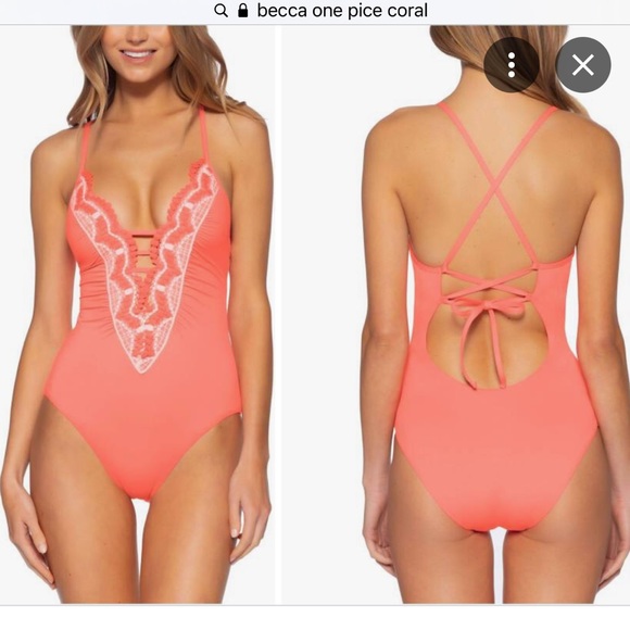 BECCA Other - Becca coral one piece